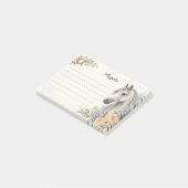Post-it® Andalou Gris Fleur Pêche et Bleue (Incliné)
