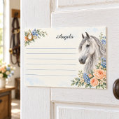 Post-it® Andalou Gris Fleur Pêche et Bleue