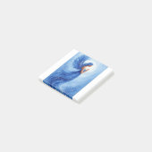 Post-it® Ange Bleu Volant  (Incliné)