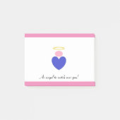 Post-it® Ange de coeur (Devant)