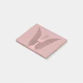 Post-it® Ange gardien rose (Incliné)