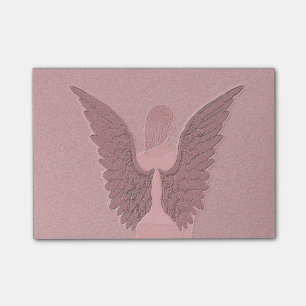 Post-it® Ange gardien rose