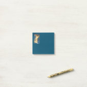 Post-it® Ange jouant de la musique sur une harpe (Sur un bureau)