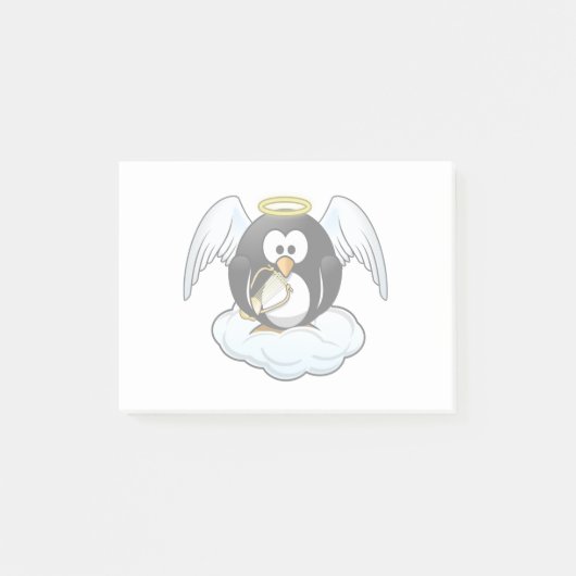Post-it® Angel Penguin sur un nuage (Devant)