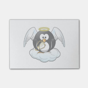 Post-it® Angel Penguin sur un nuage