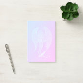 Post-it® Angel perdu en amour, noir et vert Design (Bureau)
