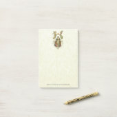 Post-it® Anges bénis religieux catholiques de Vierge Marie (Sur un bureau)