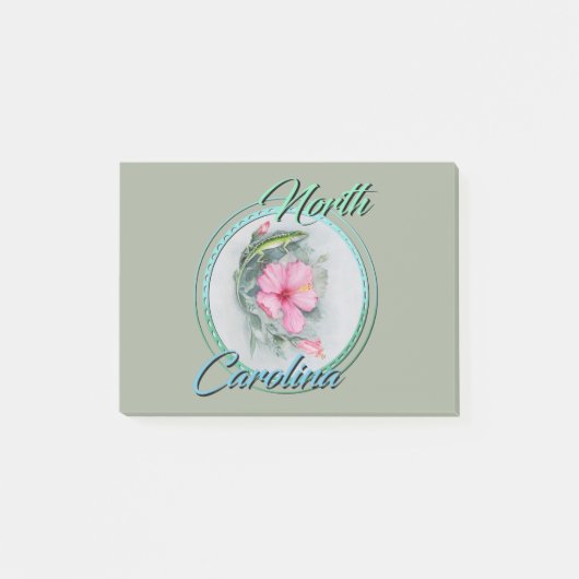 Post-it® Angile de Caroline et Hibiscus (Devant)