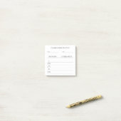 Post-it® Anglais | Pratique de conciliation Verbes (Sur un bureau)