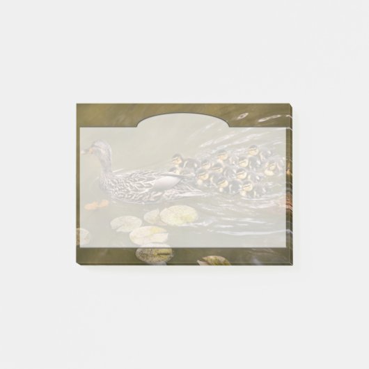 Post-it® Animal - Canards - Nager comme un canard (Devant)