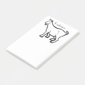 Post-it® Animal de chèvre Thunder_Cove (Incliné)