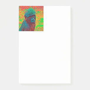Post-it® AnimalColor_Gorilla_001