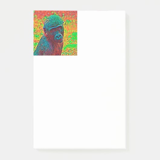 Post-it® AnimalColor_Gorilla_001 (Devant)