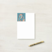 Post-it® AnimalMix_Capybara_001 (Sur un bureau)