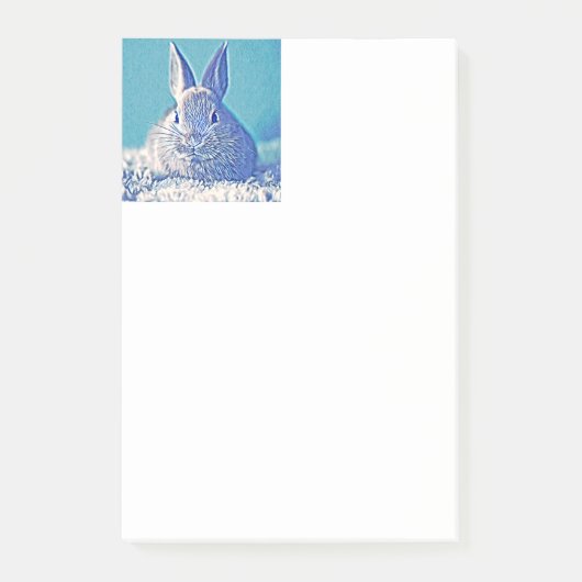 Post-it® AnimalMix_Rabbit_003 (Devant)