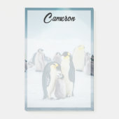 Post-it® Animaux de bébés cutest | Alimentation de pingouin (Devant)