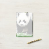 Post-it® Animaux de bébés cutest | Baby Panda Bear (Sur un bureau)