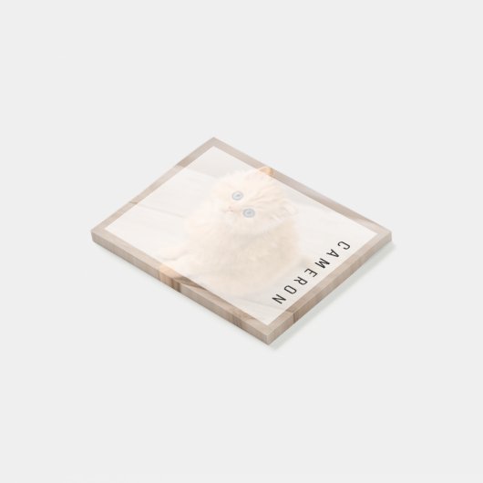 Post-it® Animaux de bébés cutest | British Longhair Kitten (Incliné)