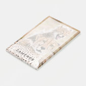 Post-it® Animaux de bébés cutest | Cheetah Cat & Cub (Incliné)