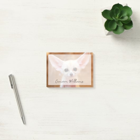 Post-it® Animaux de bébés cutest | Fennec Fox (Bureau)