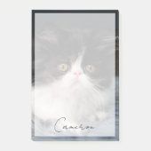 Post-it® Animaux de bébés cutest | Fluffy B&W Kitten (Devant)