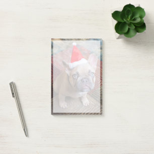 Post-it® Animaux de bébés cutest French Bulldog Christmas
