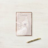 Post-it® Animaux de bébés cutest | Ginger Kitten Yawning (Sur un bureau)