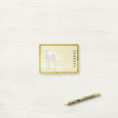 Post-it® Animaux de bébés cutest | Jeune mouton (Sur un bureau)