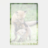 Post-it® Animaux de bébés cutest | Kit et maman Fox adorabl (Devant)