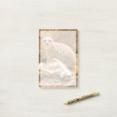 Post-it® Animaux de bébés cutest | Meerkats joueurs (Sur un bureau)