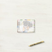 Post-it® Animaux de bébés cutest | Shy Old English Bulldog (Sur un bureau)