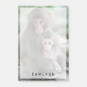 Post-it® Animaux de bébés cutest | Singes japonais (Devant)