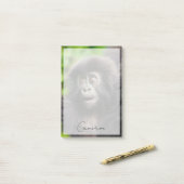 Post-it® Animaux de bébés cutest | Young Mountain Gorilla (Sur un bureau)