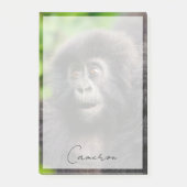 Post-it® Animaux de bébés cutest | Young Mountain Gorilla (Devant)