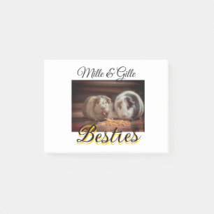 Post-it® Animaux de compagnie amis besties ajouter nom anim