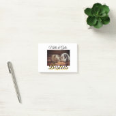 Post-it® Animaux de compagnie amis besties ajouter nom anim (Bureau)