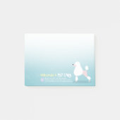 Post-it® Animaux de compagnie assis Bain Salon Grooming Foo (Devant)