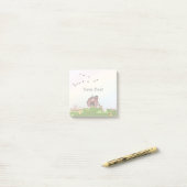 Post-it® Animaux de ferme mignons Enfants Arc-en-ciel (Sur un bureau)