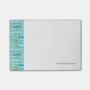 Post-it® Animaux mignons jouant avec de l'eau 1