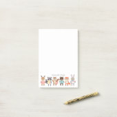Post-it® Animaux scolaires (Sur un bureau)