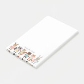 Post-it® Animaux scolaires (Incliné)