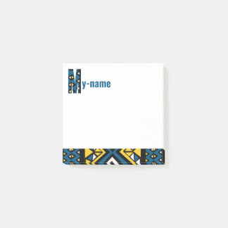 Post-it® Ankara tissu design post il note