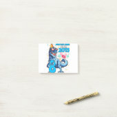Post-it® Anniversaire 8 ans Dinosaure Garçon 8 Ans Enfants  (Sur un bureau)