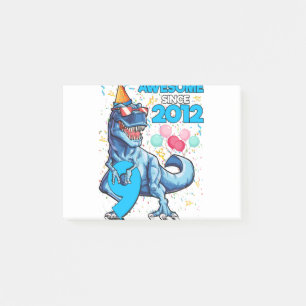 Post-it® Anniversaire 9 ans dinosaure garçon 9 ans enfants