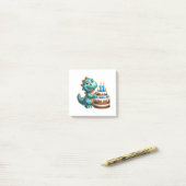Post-it® Anniversaire de Dino 11 ans (Sur un bureau)