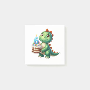 Post-it® Anniversaire de Dino 6 ans