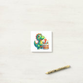 Post-it® Anniversaire de Dino 7 ans (Sur un bureau)