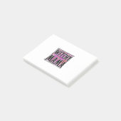 Post-it® Anniversaire de Halloween Leopard Witchy Mama (Incliné)