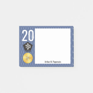 Post-it® Anniversaire d'étape importante des employés bloc