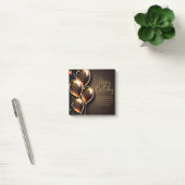 Post-it® Anniversaire Noir et Or (Bureau)